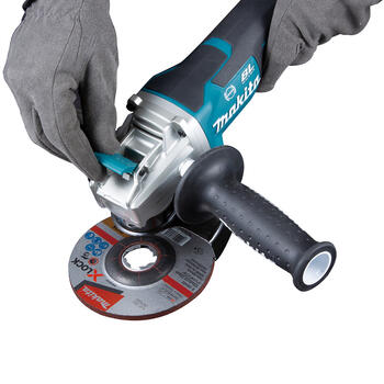 Аккумуляторная угловая шлифовальная машина LXT 125mm 18V, X-LOCK DGA520ZX1 MAKITA (DGA520ZX1)