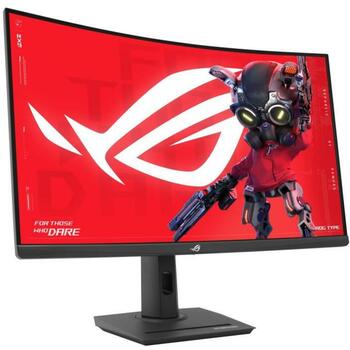 ASUS LCD монитор 90LM0AC0-B01970 32 дюйма 2560 x 1440 180Гц 1мс изогнутый DCI-P3 90% USB Type-C VESA крепление (90LM0AC0-B01970)