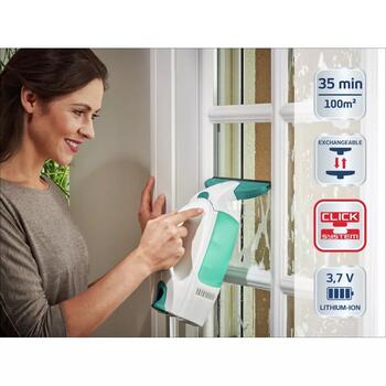 Leifheit Dry&Clean 1051007, сменная насадка, 17см, для вакуумного очистителя окон (1051007)
