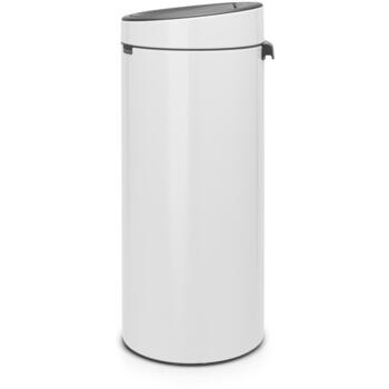 Brabantia Touch Bin мусорное ведро 115141, 30 л, 29,5 см, 72 см, нержавеющая сталь, сенсорная крышка, съемная корзина (115141)