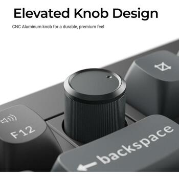 Keychron V6 Ultra 8K беспроводная механическая клавиатура 100% 2.4GHz Bluetooth 5.3 USB-C 8000Гц Hot-Swap RGB черная V6U-D4 (V6U-D4)