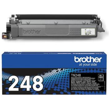 Brother tonera kasetne TN-248BK, 1000 lpp, melna, 1 gab., oriģināls (TN248BK)