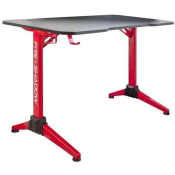 White Shark Spēļu galds FIRE-SHADOW, 1200x600x750 mm, 8.81 kg, 2 kājas, USB LED apgaismojums, RGB apgaismojums, dzērienu turētājs (FIRE-SHADOW)