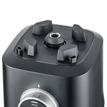Профессиональный настольный блендер 2000W Tritan 2L кувшин колка льда черный B 2000 03621 Caso (03621)