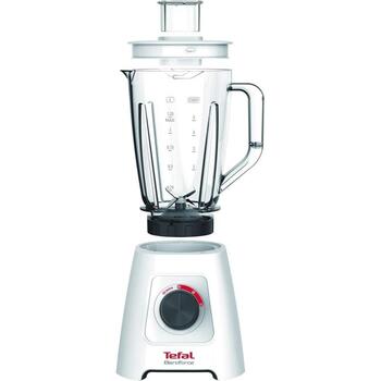Tefal Блендер Blendforce II BL420131, 600 Вт, 2 л, пластиковая чаша, дробление льда, белый (BL420131)