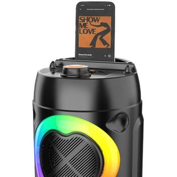 Tracer беспроводная колонка Powervox P1 TRAGLO47687, 20W, Bluetooth 5.0, TWS, FM-радио, microSD, USB-C, 6 ч, черный (TRAGLO47687)