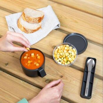 BRABANTIA Make & Take galda piederumu komplekts, dark grey (206641)