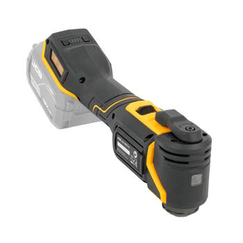 JCB JCB-18PMT-32 Professional 18V bezsuku daudzfunkcionāls instruments griešanai slīpēšanai un skrāpēšanai 5000-20000svārst./min 9 ātrumi (JCB-18PMT-32)