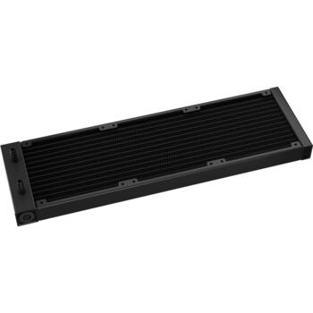 Deepcool LS720 A-RGB procesora šķidruma dzesētājs R-LS720-BKAMNT-G-1, 360 mm, 85,85 cfm, 32,9 dB(A), 3 ventilatori, PWM, RGB (R-LS720-BKAMNT-G-1)