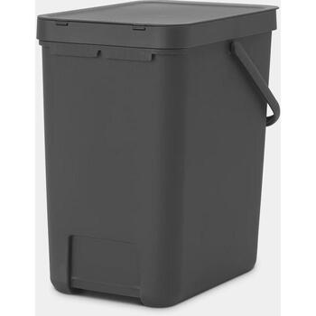 Brabantia Sort & Go мусорное ведро 129940, 25 л, пластик, с крышкой, для сортировки (129940)