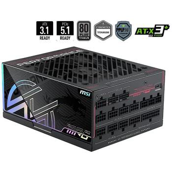 Power Supply|MSI|MPG Ai1300TS PCIE5|ATX|PC|100 - 240 V|1300 W|MPGAI1300TSPCIE5 (MPG AI1300TS PCIE5)