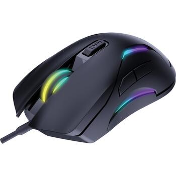 Sandberg Игровая мышь 640-27, 1.5m, 100g, 6 кнопок, 1200-3600 DPI, переключатель Huano, многоцветный LED (640-27)