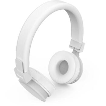 Hama 00184197 Freedom Lit II, беспроводные наушники, Bluetooth 5.3, 40mm, ANC, 30h, USB-C, белый (00184197)