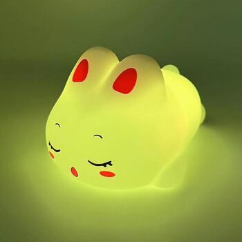 Media-Tech MT225 Pokky ночник, LED, 17 цветов, 3 уровня яркости, таймер 15/30/60 мин, пульт ДУ, 1200 мАч, USB, силикон (MT225)