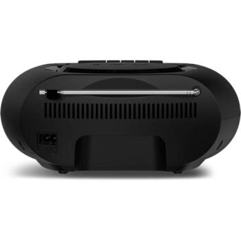 Philips CD Soundmachine TAZ2500/10, кассетный и CD-плеер, DAB+/FM радио, Bluetooth, USB, 3,5 мм аудиовход, 2x3 Вт, черный (TAZ2500/10)