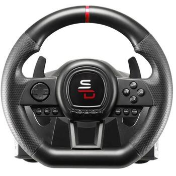 Subsonic Игровое колесо GS 650-X SA5658, 270 градусов, 26 см, 3 педали, PS4, XBOX ONE, XBOX Series X/S, два вибрационных мотора (SA5658)