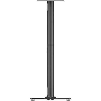 Sbox Подставка для динамика SB-76L, SB-76L, 300x300x765mm, 25kg, черный с мелкой текстурой, закаленное стекло, сталь, пластик (SB-76L)