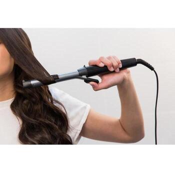 Remington Pro Spiral Curl lokšķēres CI5519, 19mm, 140–210°C, 8 režīmi, titāna-keramikas pārklājums, 30s uzsilšana (CI5519)