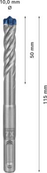 Ekspertu SDS PLUS-7X urbis, izturīgs karbīda uzgalis, 2608900096, BOSCH (2608900096)