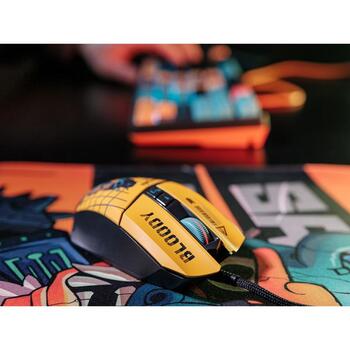 A4Tech Мышь A4TMYS47620, 12 000 CPI, 8000 FPS, 250 IPS, 35G, 2000 Hz, 7 кнопок, программируемые кнопки (A4TMYS47620)