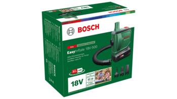 Akumulatora gaisa tilpuma pumpis EasyInflate 18V-500, 0603947201 BOSCH (0603947201)