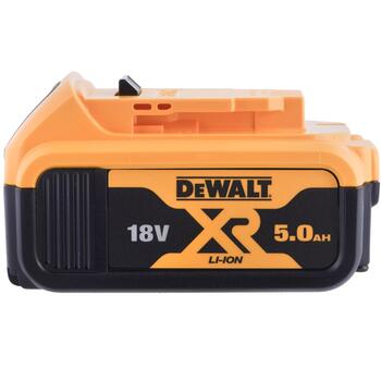 Dewalt Akumulators DCB184-XJ, 18 V, 5 Ah, Li-Ion, 1 gab., bez atmiņas efekta, pārkaršanas aizsardzība (DCB184-XJ)