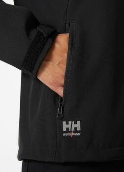 Helly Hansen Softshell jaka Manchester 2.0 74241_950-S, S, tumši pelēka, 5000 mm ūdensnecaurlaidība, 5000 g/m²/24h elpojamība (74241_950-S)