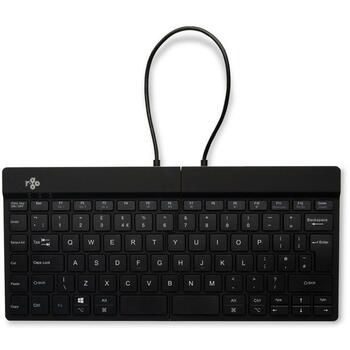 R-Go Tools клавиатура R-Go Split Break, Bluetooth 5.0, QWERTY, эргономичная, компактная, черная, 2.4 GHz, 1.02 м (RGOSBUKWLBL)