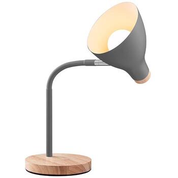 Tracer Galda lampa TRAOSW47236, 40cm, 15cm, 40cm, 230V, 40W, E27, 1 spuldze, brūna un pelēka krāsa, regulējams gaismas virziens (TRAOSW47236)