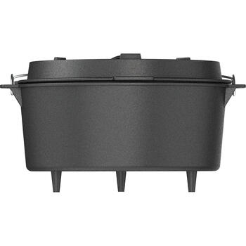 Browin 330515 чугунный казан с сковородой, 9л, 3л, чугун, подвесной, с крышкой (330515)