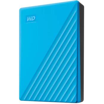 WD WDBR9S0060BBL-WESN внешний жесткий диск, 6 ТБ, Micro-USB B, USB 3.2 Gen 1, 5000 Мбит/с, 256-битный AES, черный/синий (WDBR9S0060BBL-WESN)