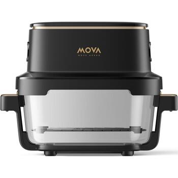 Mova karstā gaisa friteris AF20 Pro, 1700 W, 4 L, 2,5 L, 40-185 °C, 8 programmas, LED displejs, bez oglīšu motors, NTC sensors (AF20 Pro)