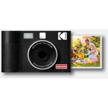 Kodak Mini Shot 2 Era Instant Camera and Printer Black KOCAMMS200B (MS200B)