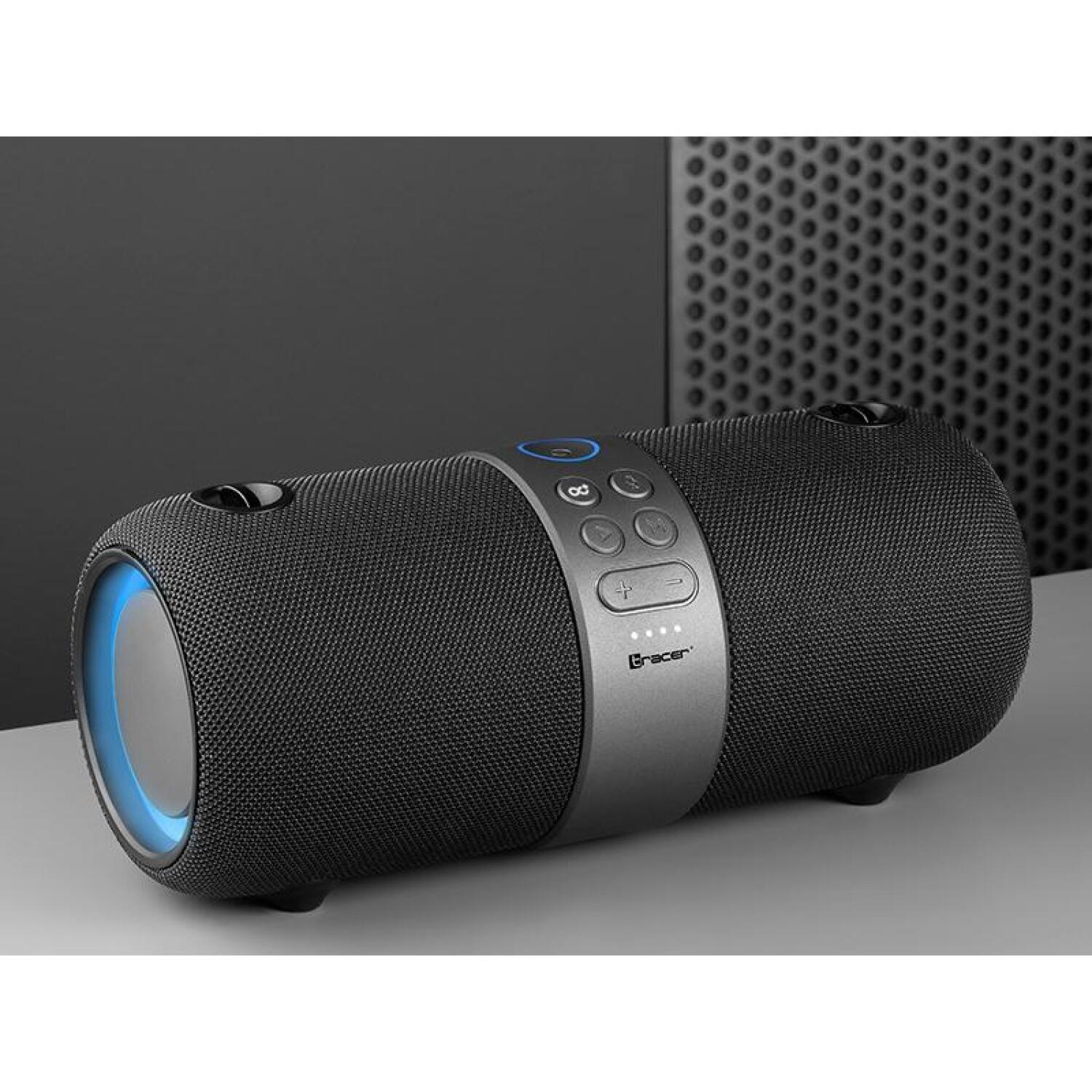 Tracer Беспроводная колонка SPLASH XXL TRAGLO46789, 30 W, Bluetooth, IPX6, 10 ч работы аккумулятора (TRAGLO46789)