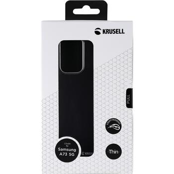 Krusell Чехол 62503, 6.7 дюйма, прозрачный, совместим с Samsung Galaxy A73, амортизирующий (62503)