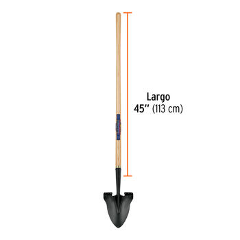 Lāpsta ar apaļu asmeni Classic Gardener, 137cm PRL-CG TRUPER (PRL-CG)