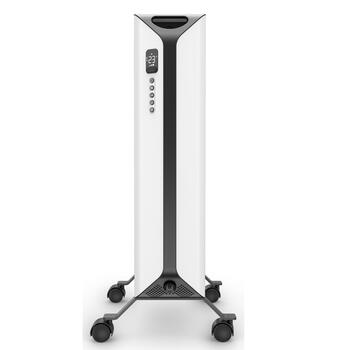 Viedais Wi-Fi eļļas radiators „Edge” ar pulti, 2000 W līdz ~20 m² Balts DUUX (DXOH20)
