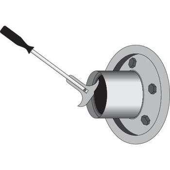 Yato blīvgredzenu noņēmējs YT-0642, 200 mm, maks. blīvgredzena diametrs 85 mm, rūdīta un oksidēta galva, vinila rokturis (YT-0642)