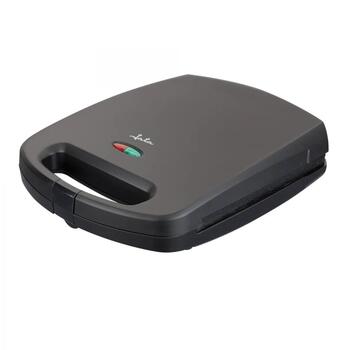 Jata SW546 sendviču tosteris, 1500 W, 230 V, 50 Hz, 4 sviestmaizes, nepielīpošs pārklājums, neslīdoša pamatne, melns (SW546)