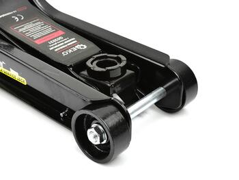 Zema profila servisa hidrauliskais domkrats 2.5T 360° 80 -365mm rotējoša rokturis , G02031, GEKO (G02031)