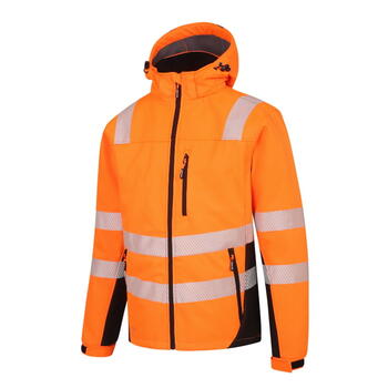 Pesso зимняя куртка повышенной видимости Calgary CALGARY_OR-3XL, 3XL, оранжевый, 10000 мм, 3000 г/м²/24ч, Softshell, PU мембрана (CALGARY_OR-3XL)