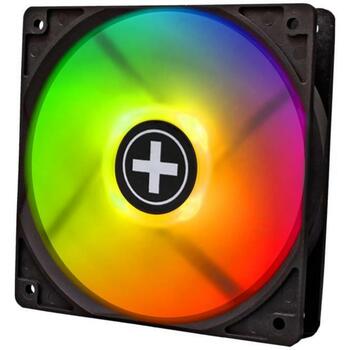 Xilence Datora korpuss ventilators MODELIS XF063, 120mm, 500-1500RPM, FDB, 119cfm, 4 skrūves, RGB (XF063)