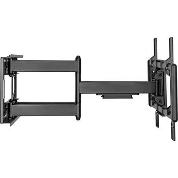 Sbox televizora kronšteins PLB-7486, 43-100 collas, 120kg, 200x200-800x400mm, melns, tērauds, noliecams, griežams (PLB-7486)