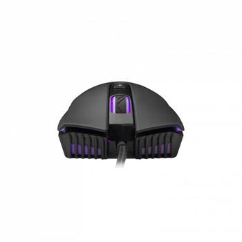 White Shark Игровая мышь AZARAH, 7200 DPI, 7 кнопок, 1.8 м, RGB подсветка, черная (AZARAH)