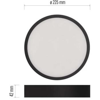 Emos LED Лампа NEXXO ZM5343, 21 W, 1900 lm, IP40, теплый/нейтральный белый, круглая, потолок/стена (ZM5343)