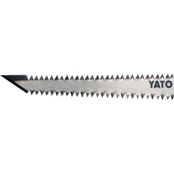 Yato ģipškartona zāģis YT-31343, 180mm asmens, 315mm garums, 7 TPI, tērauds 65Mn, indukcijas rūdīts, TPR ABS alumīnija rokturis (YT-31343)