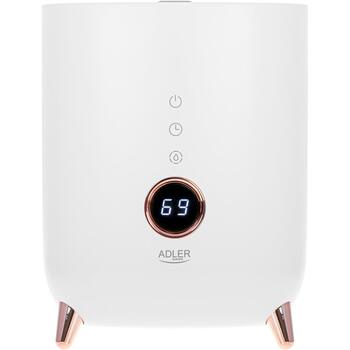 Adler Gaisa mitrinātājs AD 7972, 23 W, 4 L, līdz 35 m², ultraskaņas, 150-300 ml/h, balts (AD 7972 white)