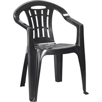 Keter Mallorca садовый стул 29180335939, 56x58x79см, 1.8кг, серый, устойчивый к погоде (29180335939)