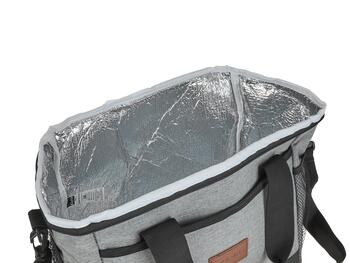 Keltin термосумка K00430, 18л, 35x28x20см, полиэстер, пенопласт и алюминиевая фольга, 2 охлаждающих элемента 18x12см (K00430)