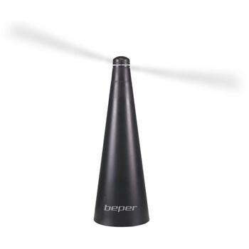 Beper Настольный вентилятор P206ZAN300, 0.5W, USB / 2x AA, 8x8x24cm, отпугиватель насекомых (P206ZAN300)